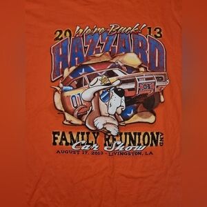 Gildan Orange Dukes of Hazzard Reunion Tshirt 2013